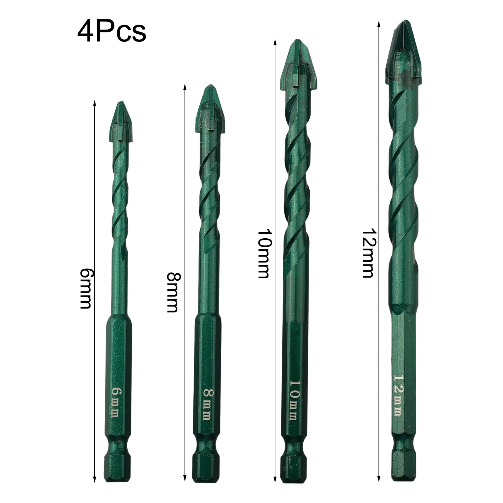 

Eccentric Multifunctional Drill Bits Designed to Make For Drilling Easier on Various Materials Multiple Sizes Available