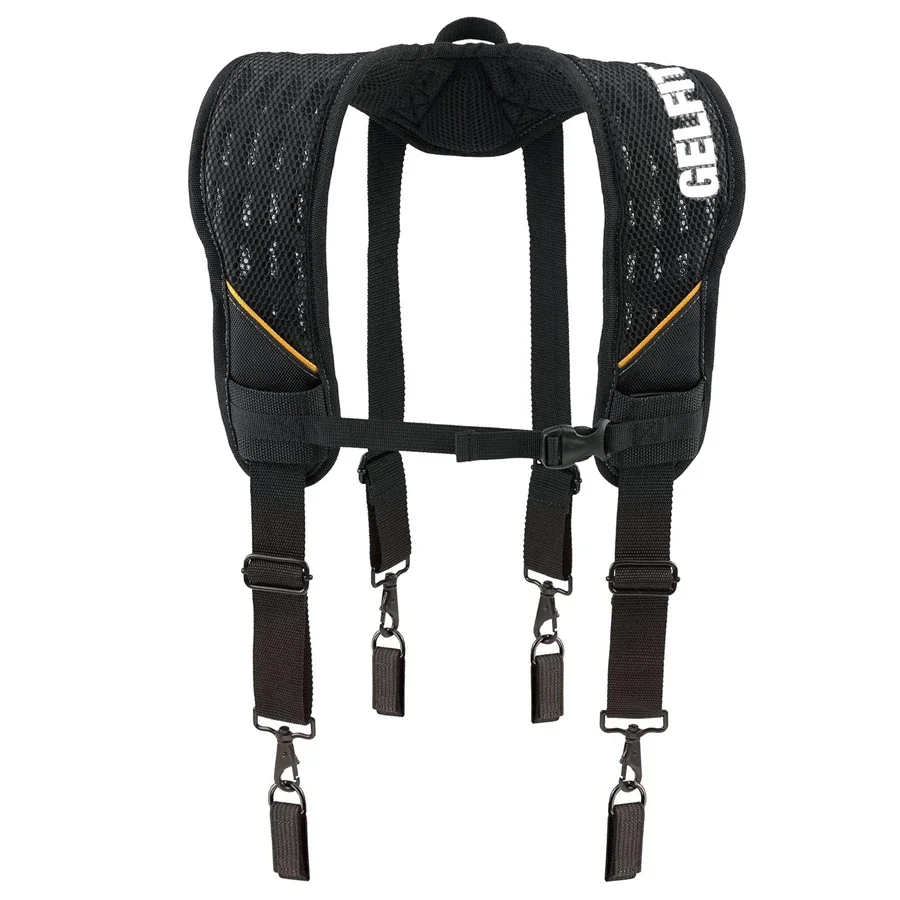 

Suspenders Padded Belt Heavy Duty Buckle ToughBuilt Constrcution Tool Belt ,Comfortable Foam Shoulder Padder TB-CT-51G+TB-CT-41