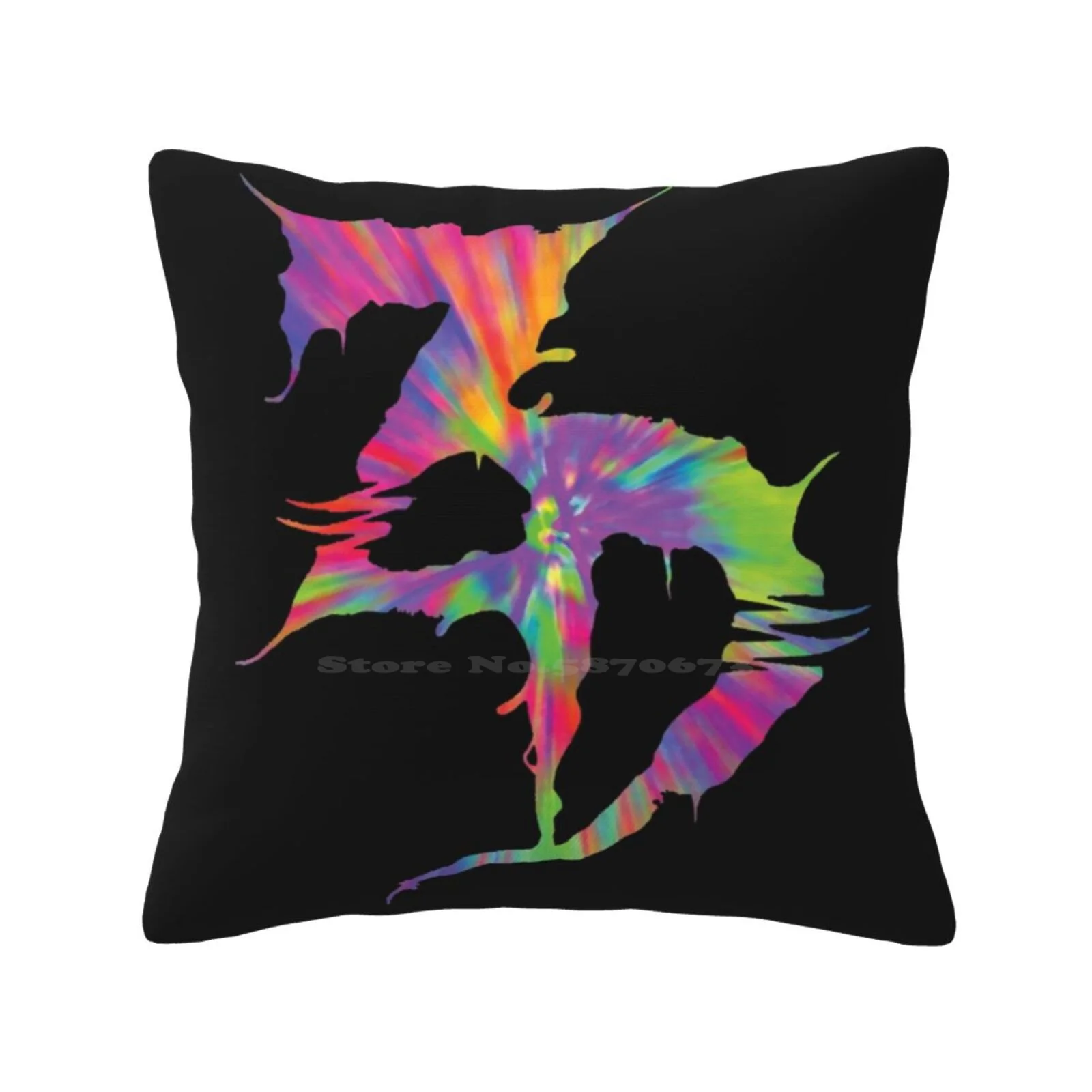 Zeds Dead Soft Comfortable Pillowcase Zedsdead Tie Dye Trippy Psychedelic Edm Music Electric Dance Dubstep Wub Headbanger Wook