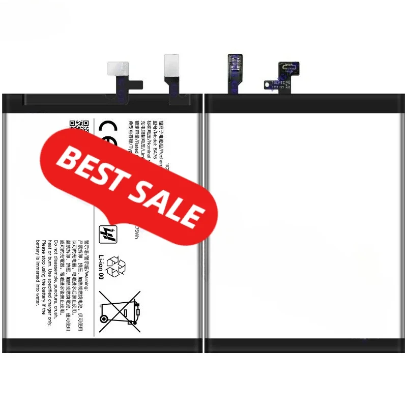 BA75 for VIVO S20 Pro 5G Phone Battery 0 Cycle High Quality High Capacity Battery Replacement Bateria Grade A Cell with Tools