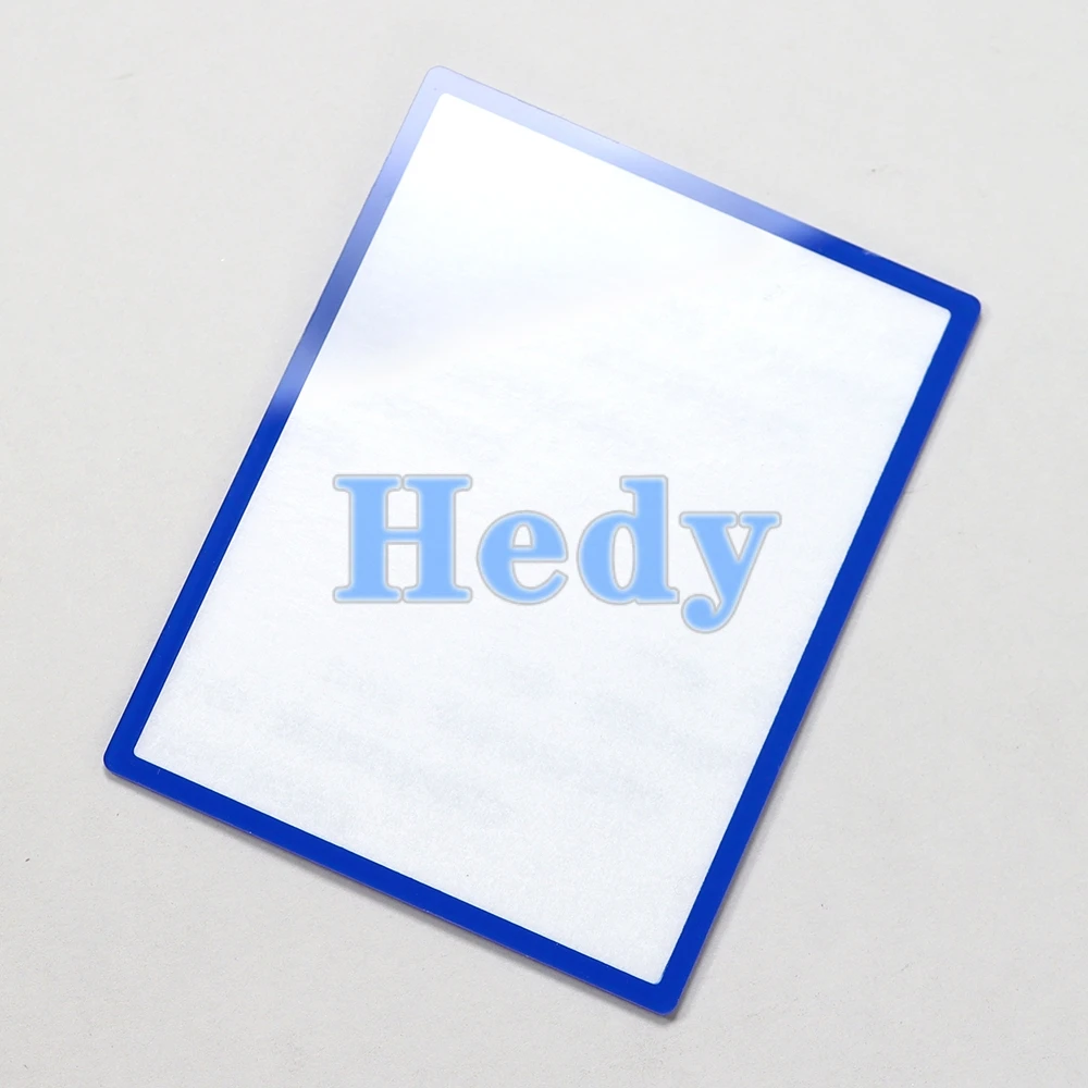 상단 상단 렌즈 LCD 스크린 미러 플라스틱 커버, DSI NDSi 전면 LCD 스크린 프레임 미러 교체, 1 개