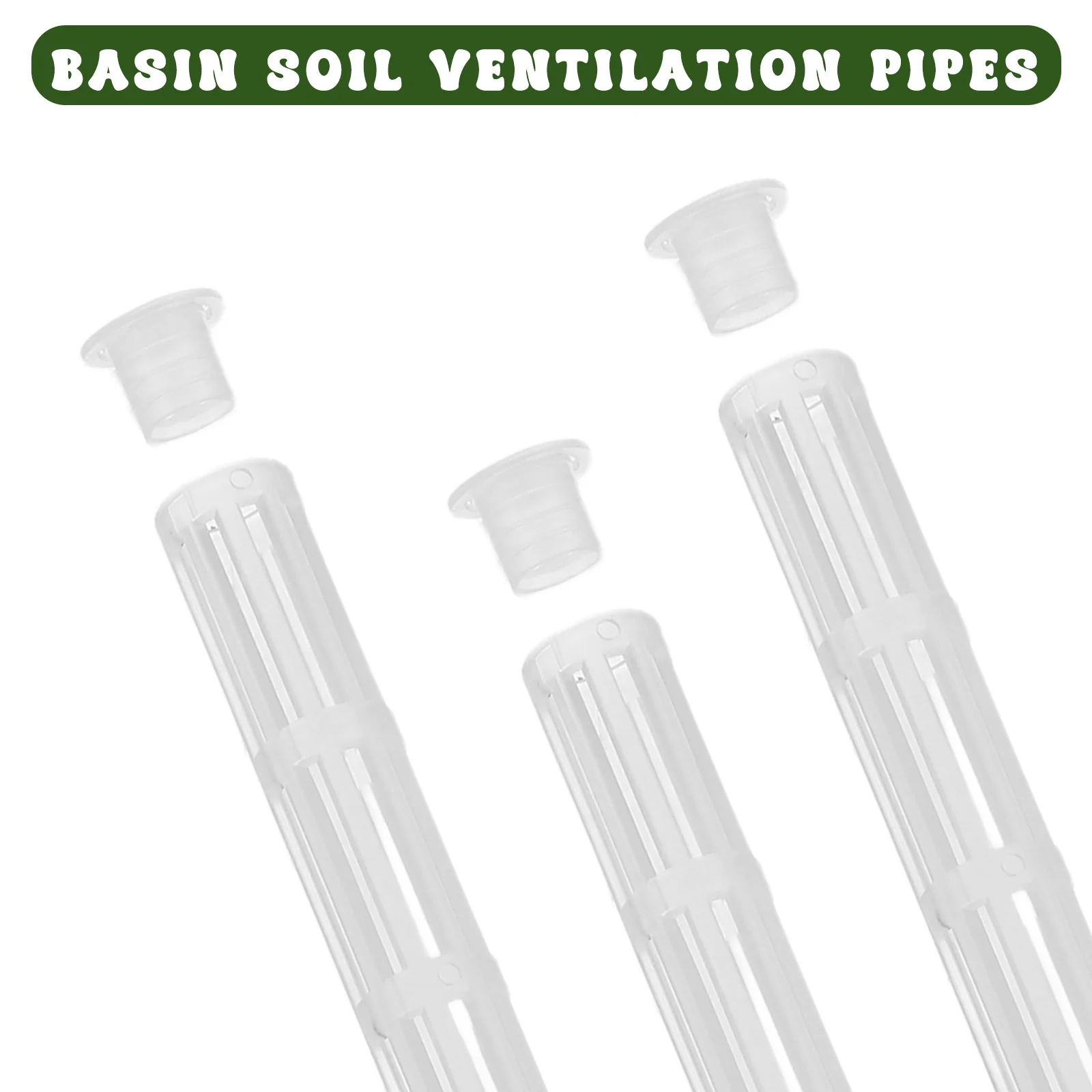 10 set Reusable Breathable Soil Rods For Succulents Aeration Stakes Plant Root Ventilation Drainage Solution Indoor Gardening