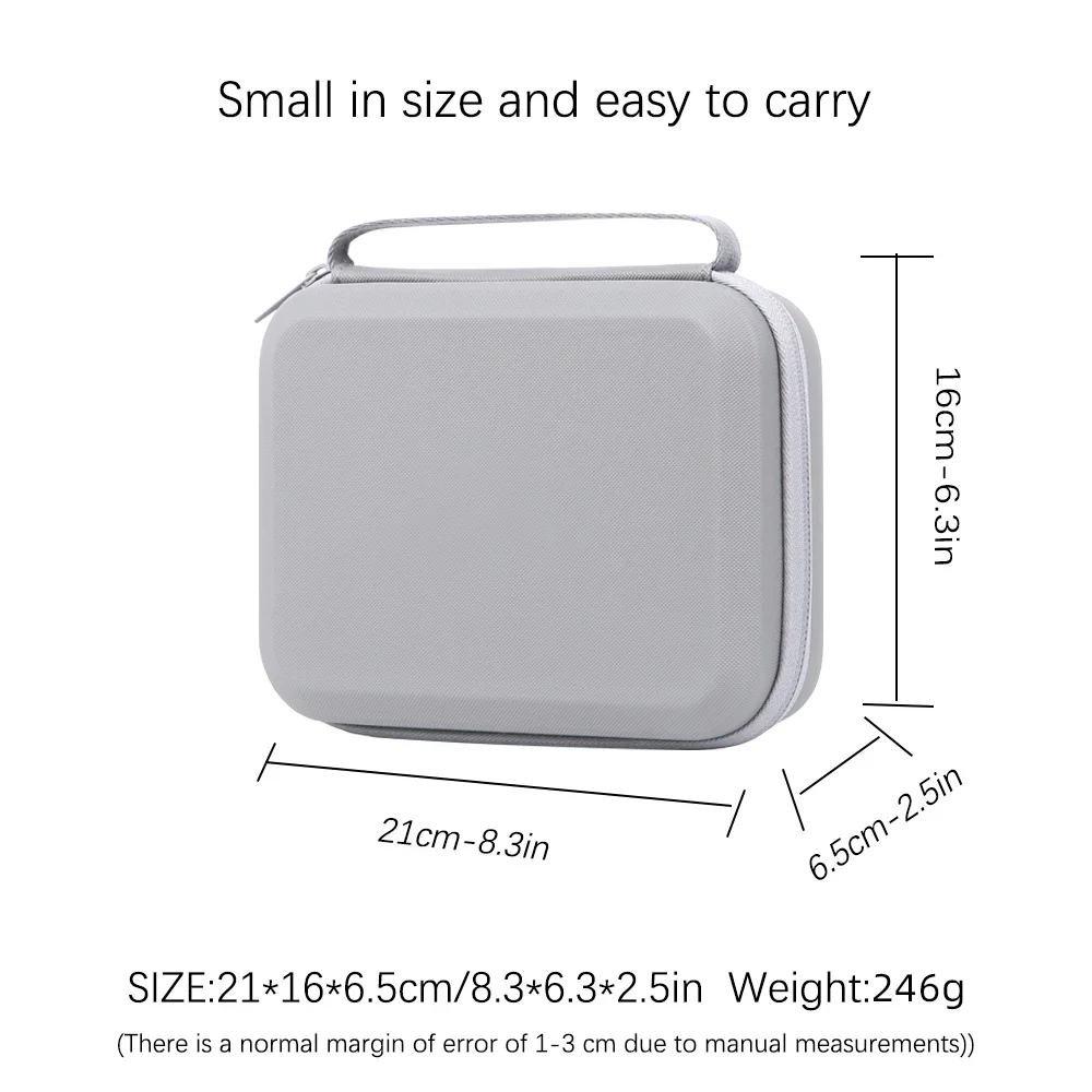 Carrying Case For Insta360 GO Ultra, Camera Storage Bag PU Hard Shel Travel Protective Cover Organizer Case for Go Ultra Camera