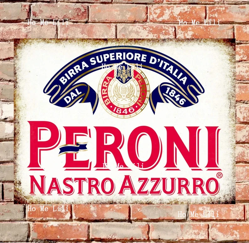 Peroni Beer Pub Bar Metal Sign