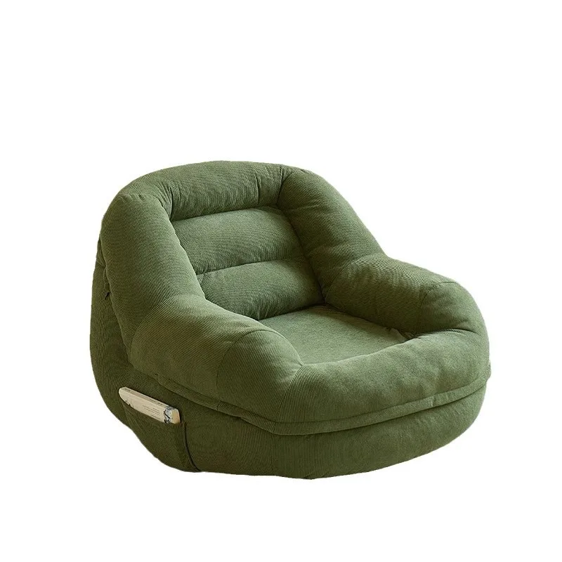 

Chair single can lie down and sleep, bedroom small sofa small balcony, living room fabric leisure combination, lazy sofa