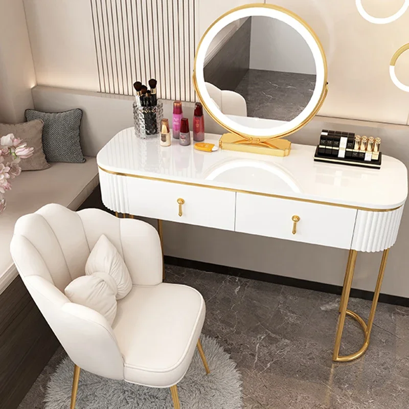 Mobile Nightstands Vanity Chair Bedroom Makeup Tv Stands Dressing Tables Mirror Tables Mesas De Maquiagem Bedroom Furniture