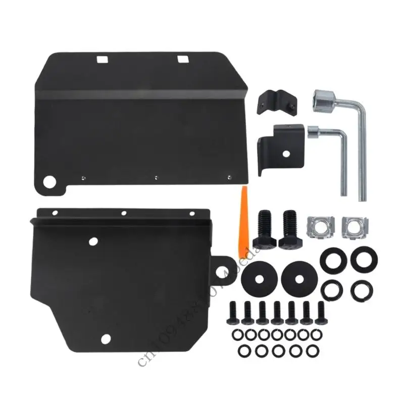 

0XXC Accuracy Fit Left Rear Wheel Splash Guard Aluminum Splash Cover Vehicle Accessories Easy to Use for Car