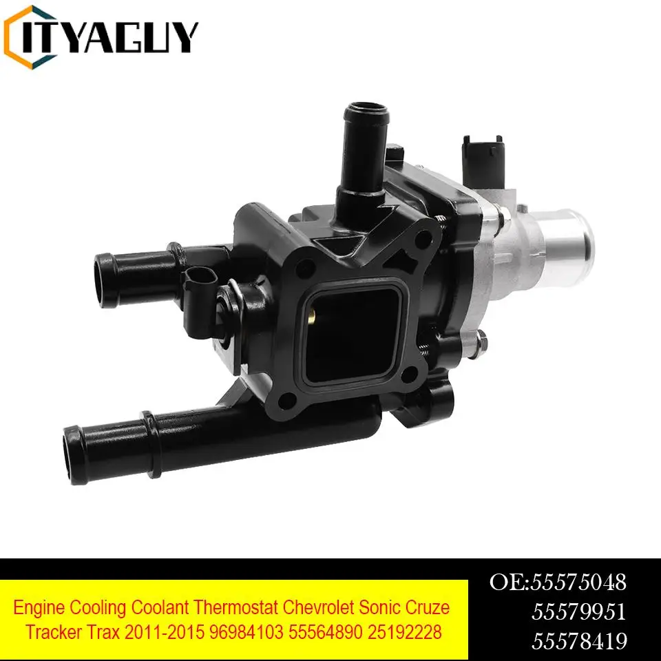 Engine Coolant Thermostat Temperature Sensor 25192228 For Chevrolet Sonic Cruze Tracker Trax 2011 - 2015 96984103 55578419