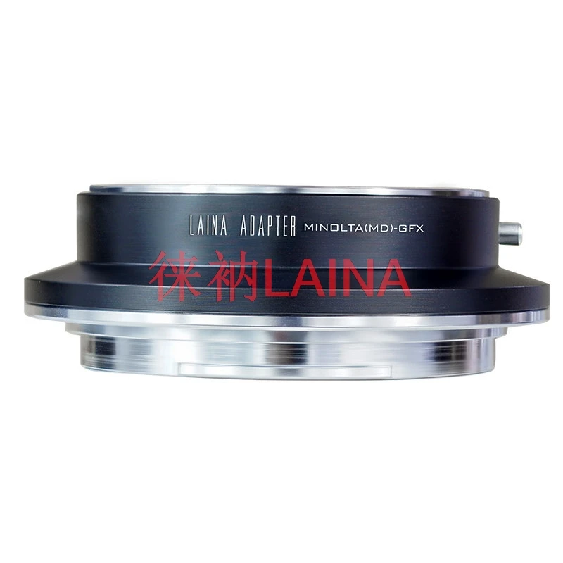 

Переходное кольцо-адаптер MD-GFX для среднеформатных камер Fujifilm GFX50S, GFX50R, GFX100, GFX50, совместимое с объективами Minolta MD