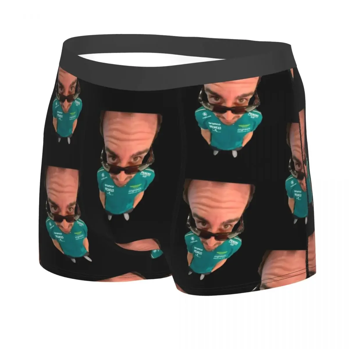 Men's Ferdinand Meme Alonso Boxer Briefs Shorts Panties Soft Underwear Homme Funny S-XXL Long Underpants