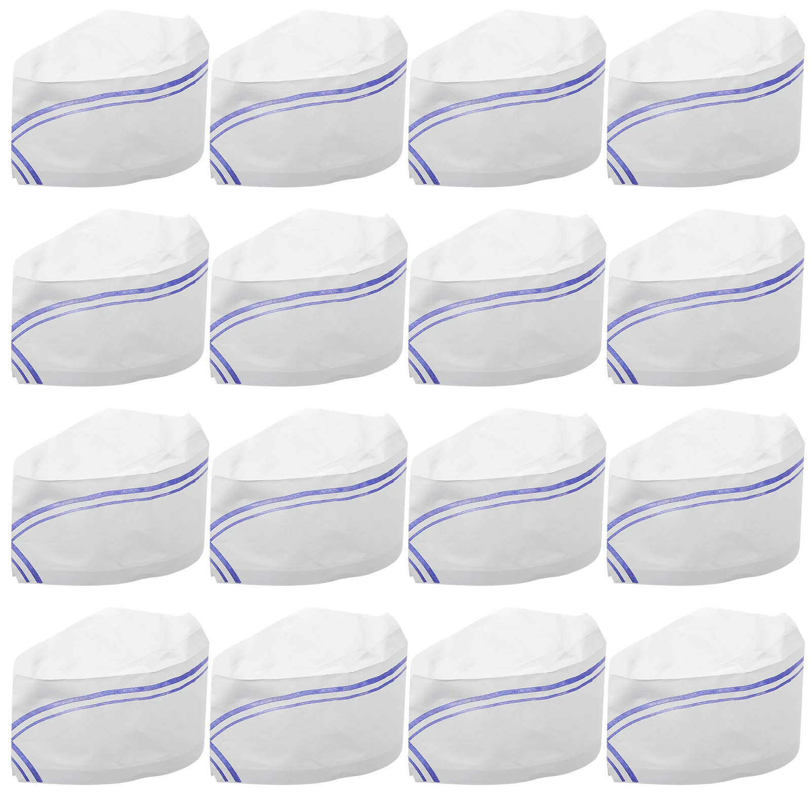 40Pcs Paper Chef Hat Bakers Hat Disposable Cooking Hat Restaurant Chef Hat Disposable Hotel Cooking Hat
