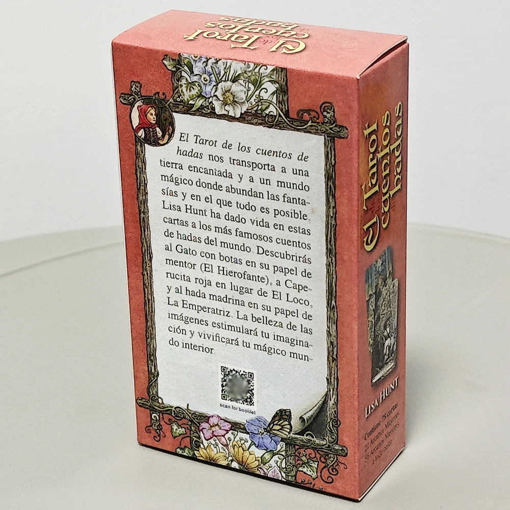 Fairy Tale Tarot Spanish Edition 78 Pcs Tarot Cards Presenting Mystical Tales From Around The World 10.3*6cm