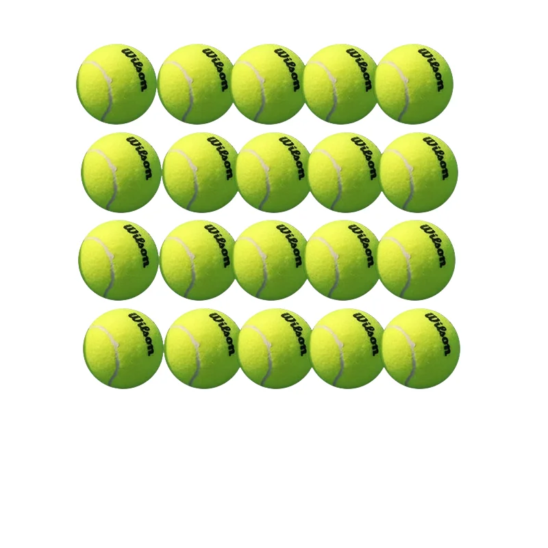 30/20/10 PCS Wilson Original Tennis Balls  Unpressurized Ball for Kids/Adults Training balls Tennis Accessories