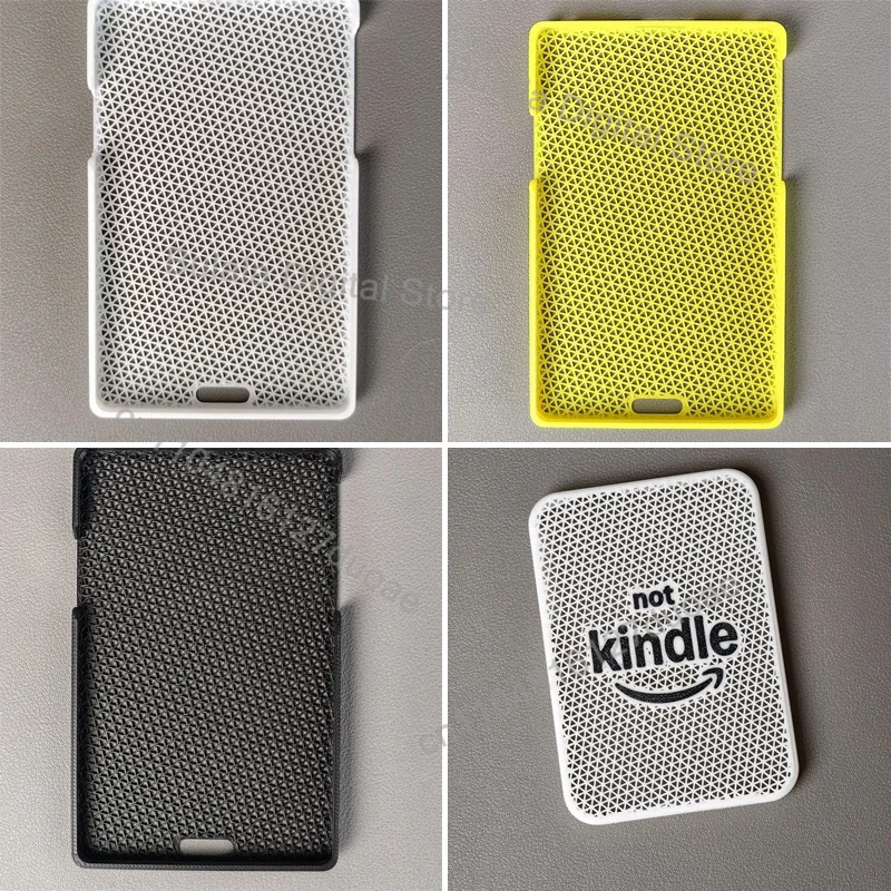 For XTEINK X4pro Reader Hollowed-out Protection Shell 3D Print UltraLightweight Design All-inclusive Hard Shell Protective Case