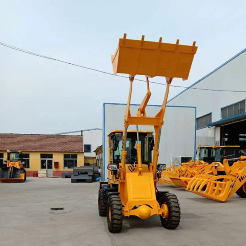 Mini Wheel Loader Front End Boom Skid Steer Loader Small Loaders for Garden Farm Home Orchard To USA Canada Germany France Italy