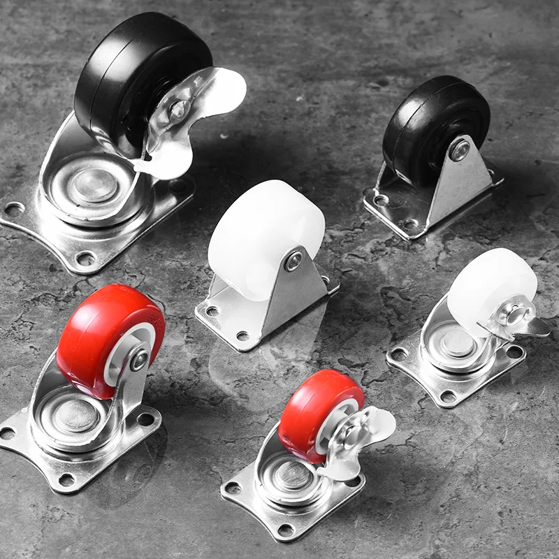 4Pc Silent Swivel Casters - Ultra-Quiet Smooth-Rolling Heavy-Duty Rotating Wheel Set
