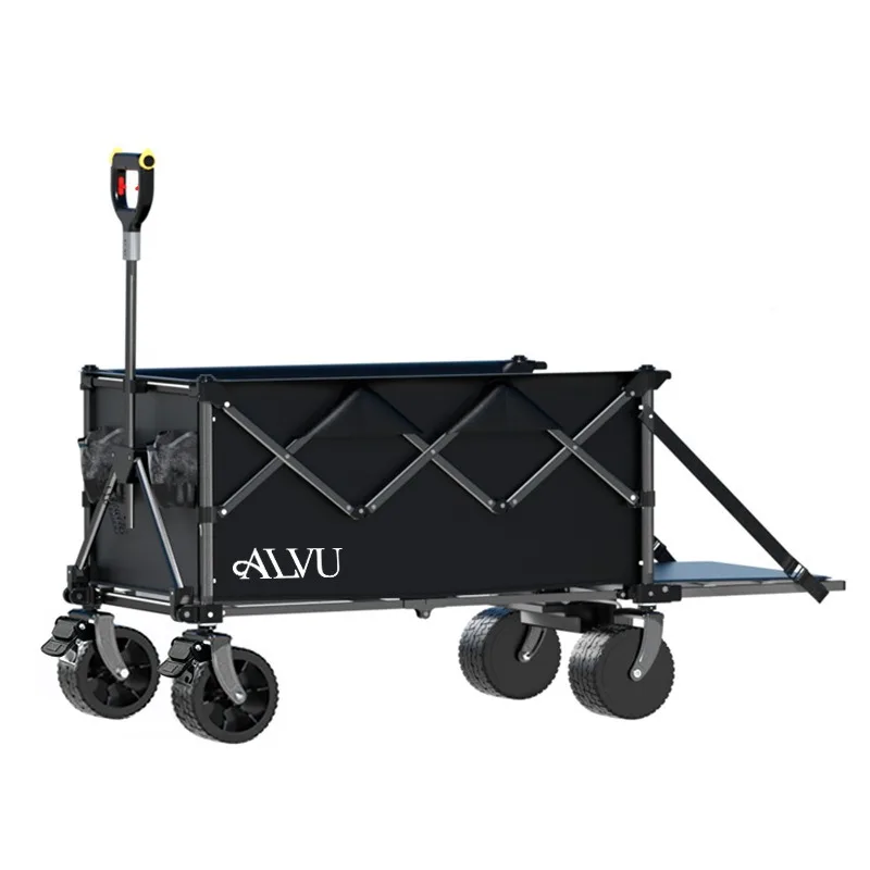 ALVU electric camper intelligent remote control folding car outdoor moped picnic stall camp trailer can seat people