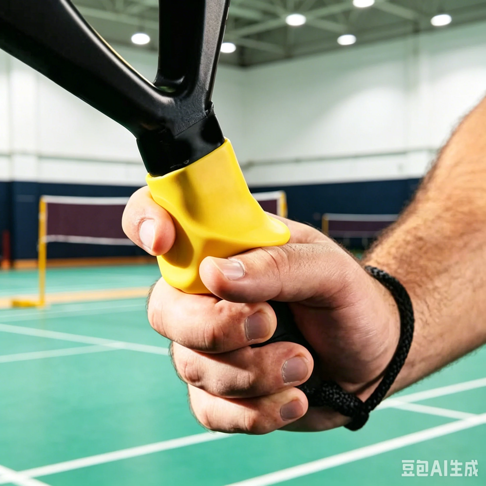 

Silicone Tennis Racket Grip Correction For Beginner Anti-Slip Hand Held Posture Corrector For Pickleball Training Aid Kit