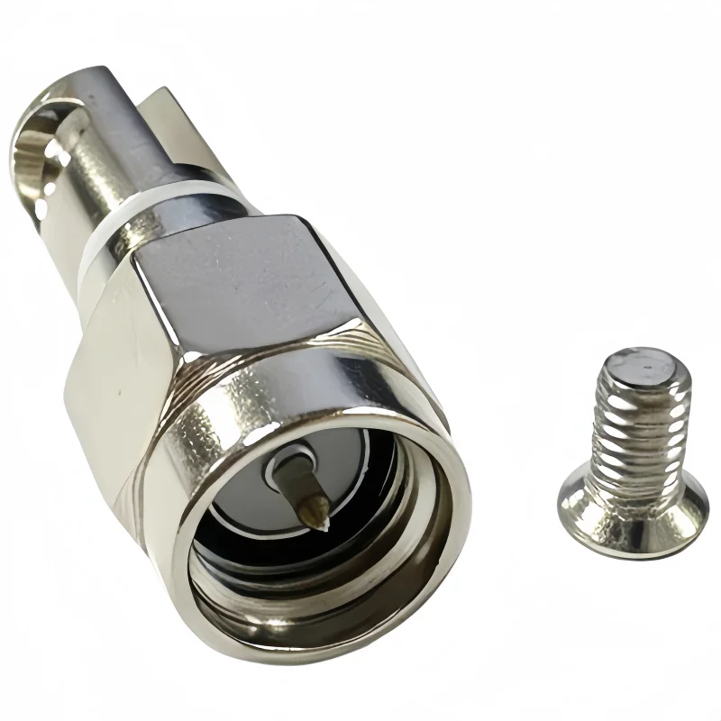 1Pcs/lot SMA Male Plug RF Coax Connector with Screw Swivel Nickelplated For Telescopic Antenna Socket