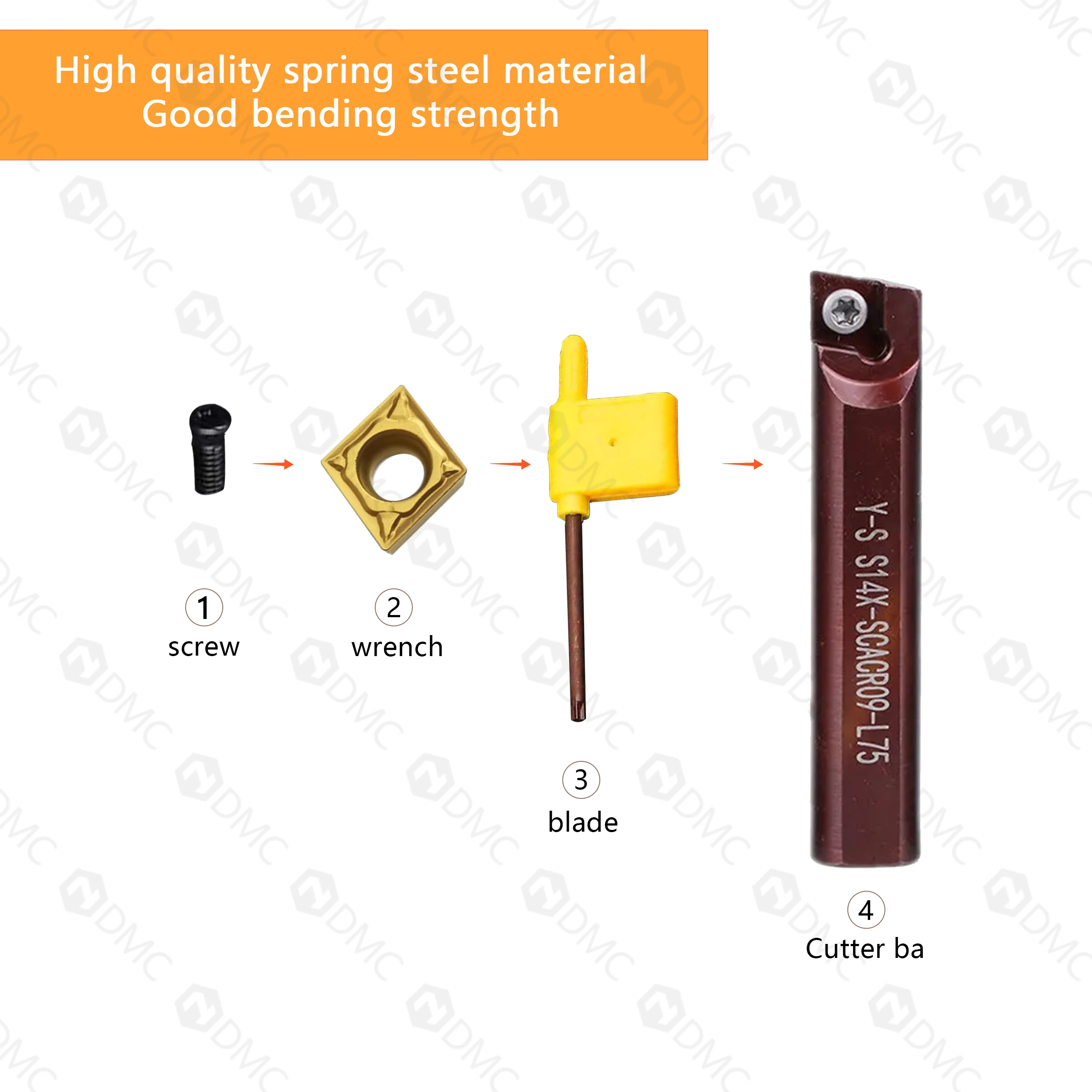 CNC Excavator Boring Machine Special Boring Tool Holder S10X S12 S14X SCMCN09 SCACR09 SCACL09 SCBCR/L09 Inner Hole Turning Tools