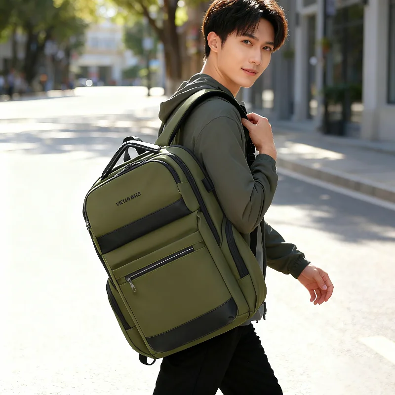

2026 Casual Business Backpack With Laptop Compartment For Travel Work Commute College Students Men Women Bag