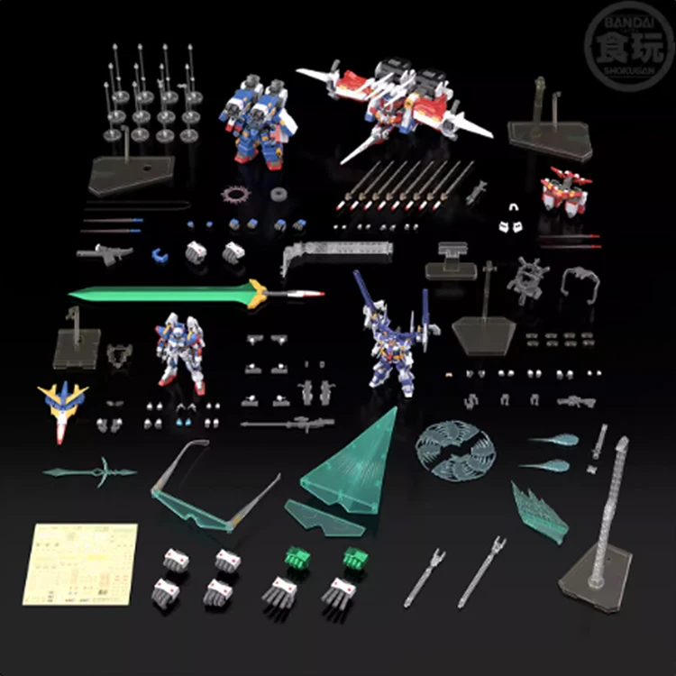 BANDAI SMP Super Robot Wars OG SRX Steel Complete Edition Box Set Model Kits 4570117925733Y