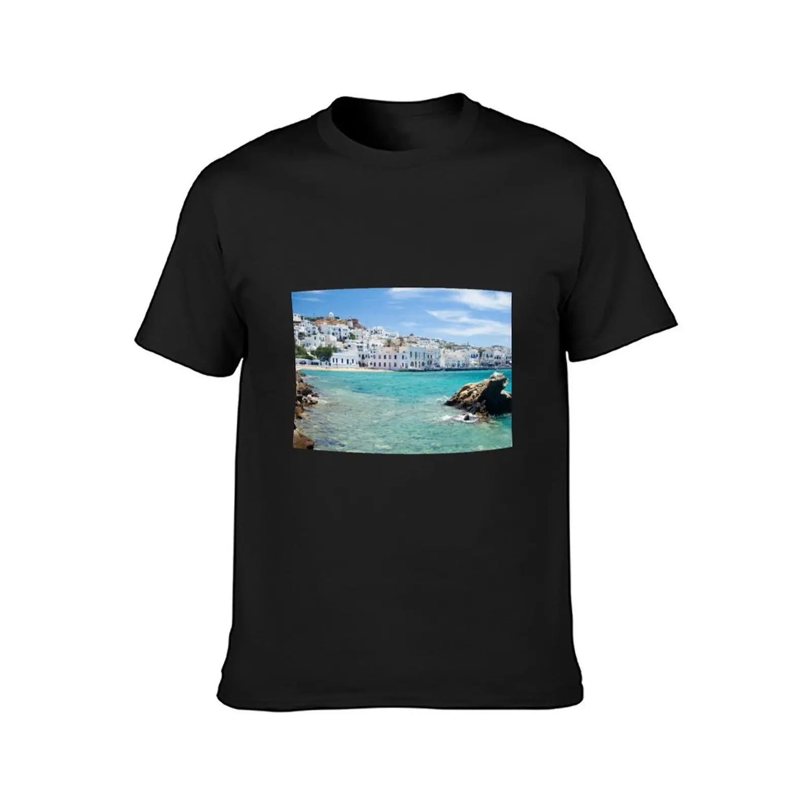 Mykonos Things To Do T-Shirt sublime kawaii clothes blacks summer tops fruit of the loom mens t shirts