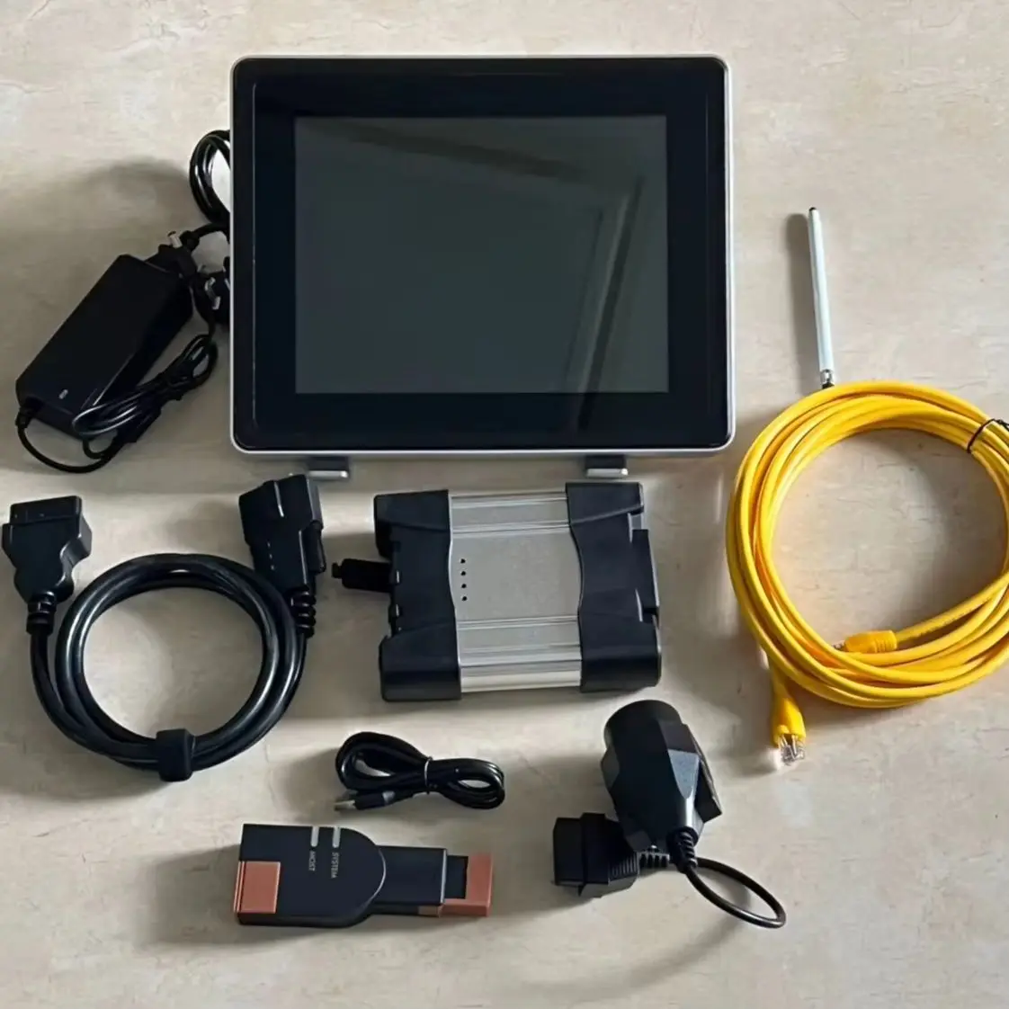2026 Latest Software for BMW ICOM Next OBD2 Cable Code Reader RC007 4G Laptop Win10 Diagnose Tool Optional HDD SSD