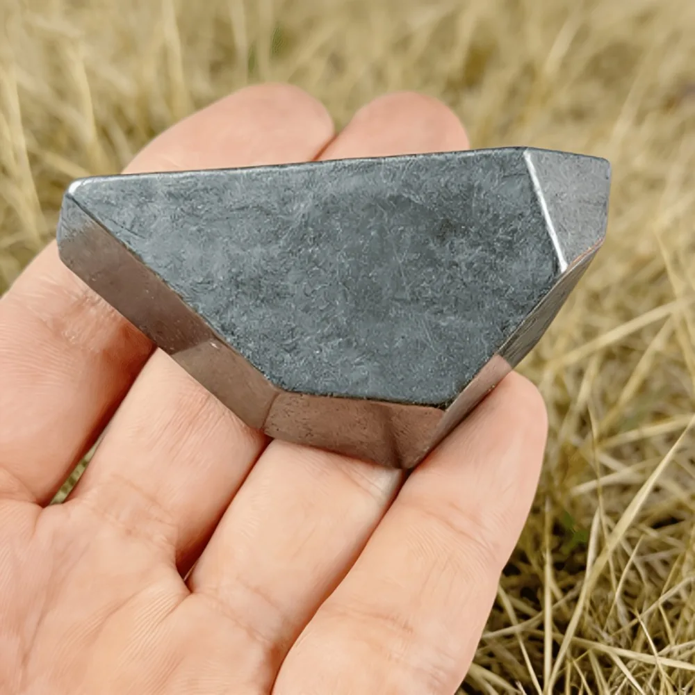 Natural Shungite Freeform Perfect Giftfor Birthdays Halloween Christmas Ldeal for Jewelry Making Home Party Decor
