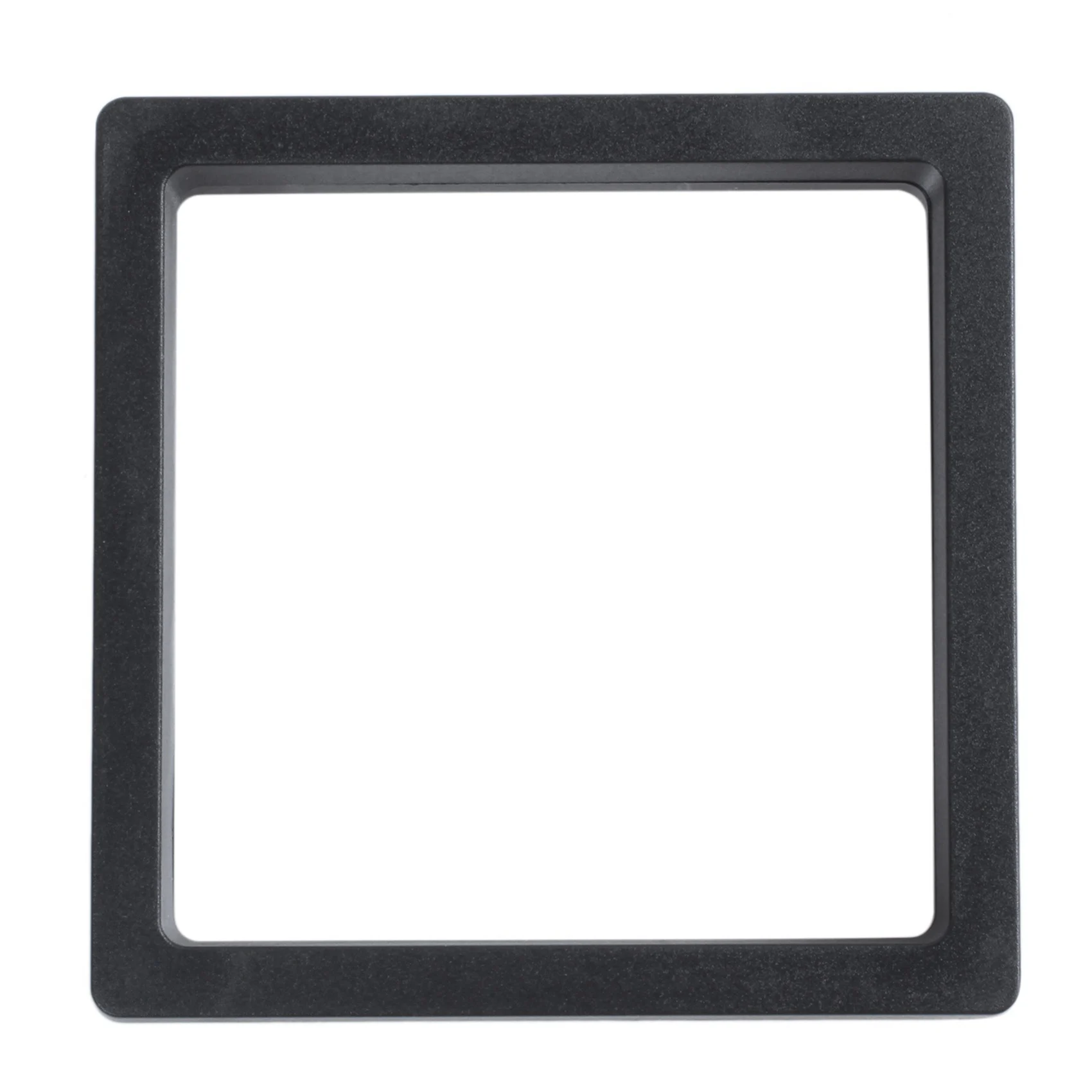 4X Square 3D Albums Floating Frame Holder Coin Box Jewelry Display Show Case, 9X9cm (With Base) Eco-Friendly