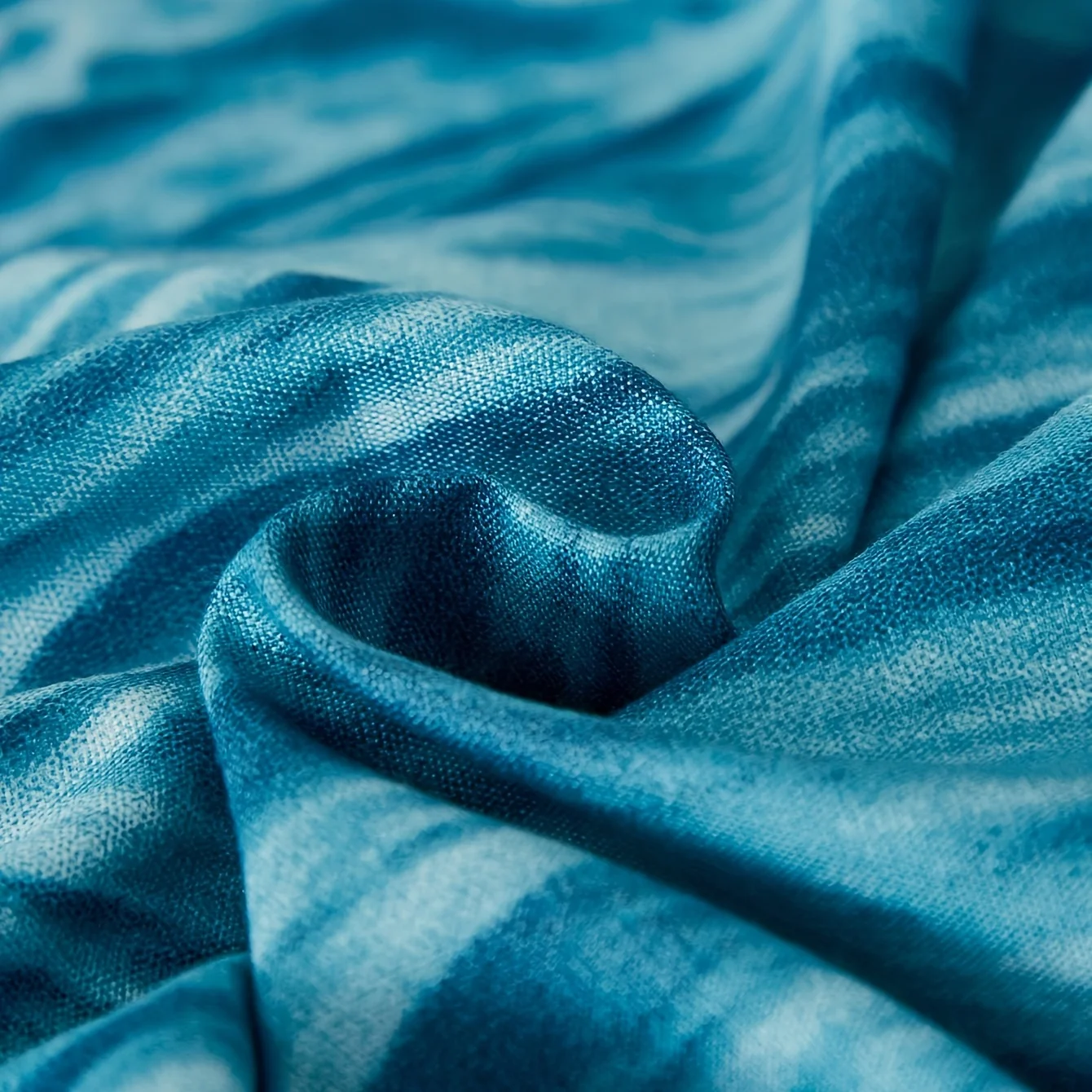 Imagem -05 - Mar Azul Superfície Comforter Capa Grupo Cama Ultra Macio