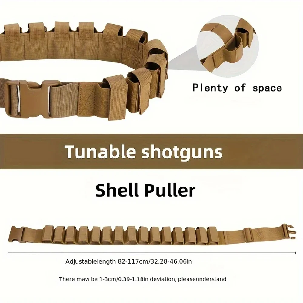 حزام تكتيكي مادة النايلون 15 قطعة نموذج قنبلة يدوية حزام الكتف قنبلة تخزين حزام أداة حقيبة الصيد CS معدات الرماية