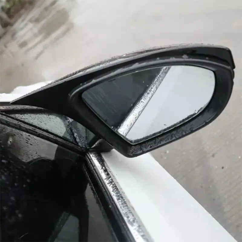 For VW GOLF 7 MK7 MK7.5 R GTI 2014-2019 Car Rearview Side Mirror Cover Horn Wing Cap Exterior Door Rear View Case Trim Sticker