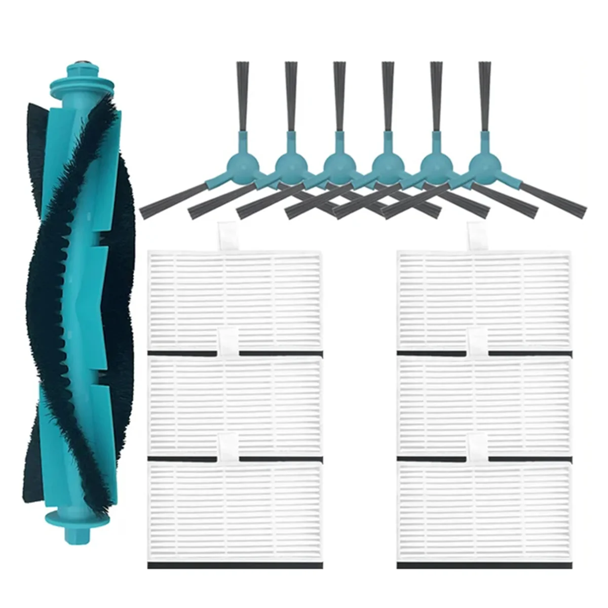 Nuevo filtro HEPA de Cepillo Lateral principal para Conga 2499 Ultra Home Advanced/Atvel SmartGyro R80, accesorios para aspiradoras