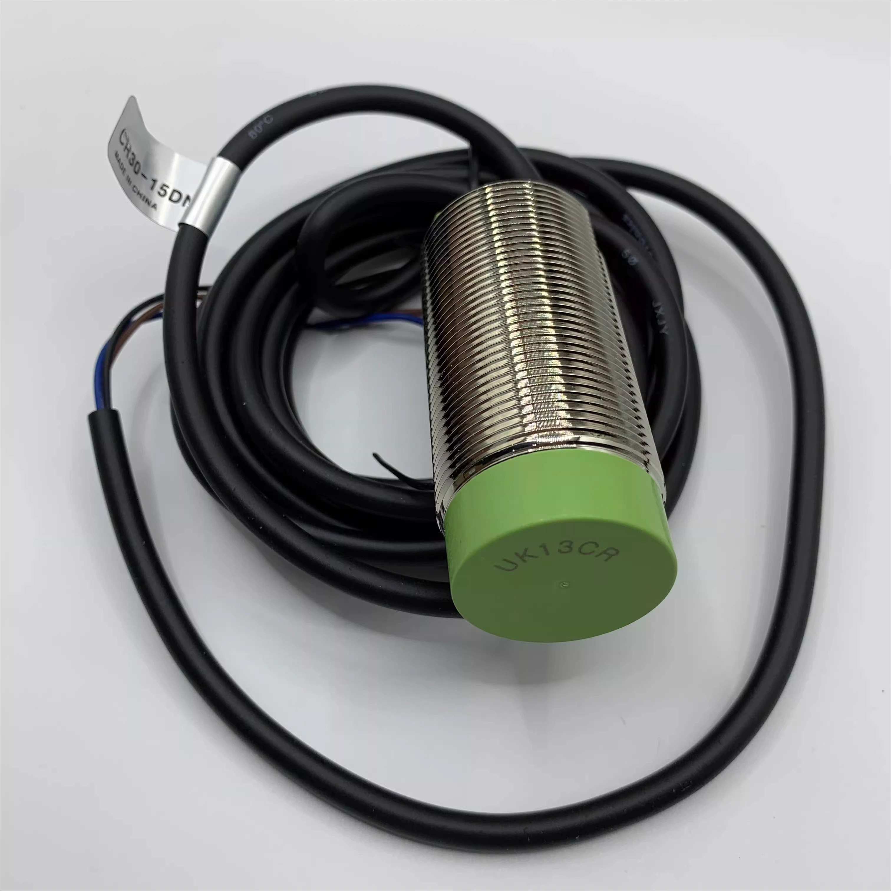 FOR Autonics Capacitive Proximity Sensor CR30-15DN/2-15DP Three-Wire NPN Normally Open Distance 15MM