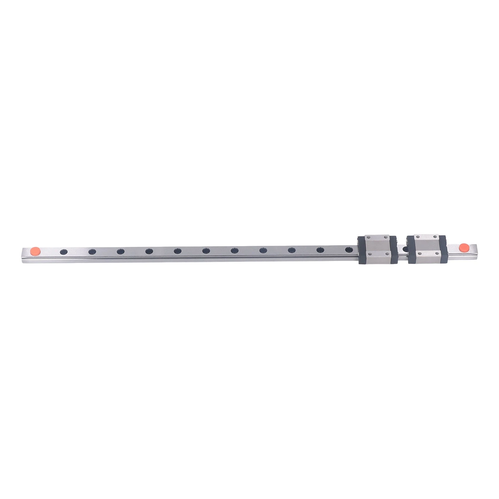 MGN12C Linear Guide Rail Stainless Steel High Accuracy 4 Point Contact Linear Rail Slide with 2 Sliders for 3D Printer