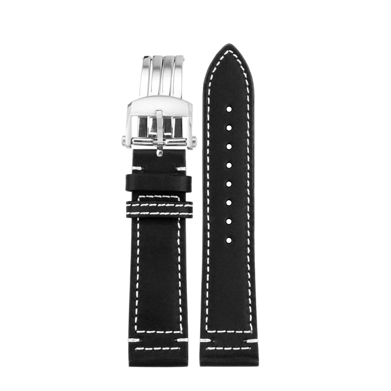 For Breitling watch strap Legend Aviation AVI 1953 replica AB0920 AB0445 AB0920 Italian cowhide watchband accessories 22mm 24mm