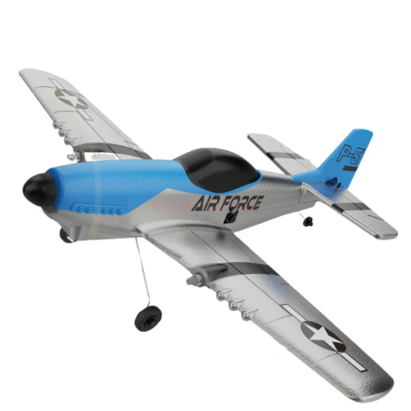 Z63 P51 Avión Rc de cuatro canales 2,4g Avión acrobático de Control remoto Epp modelo de ala fija avión de juguete de espuma regalo para adultos
