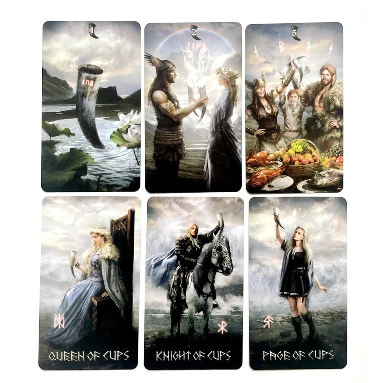 Rune Oracle Cards English Version Tarot Card Deck Fate Tarot Family Party Prediction Divination Board Game Psychic Card - Image 4