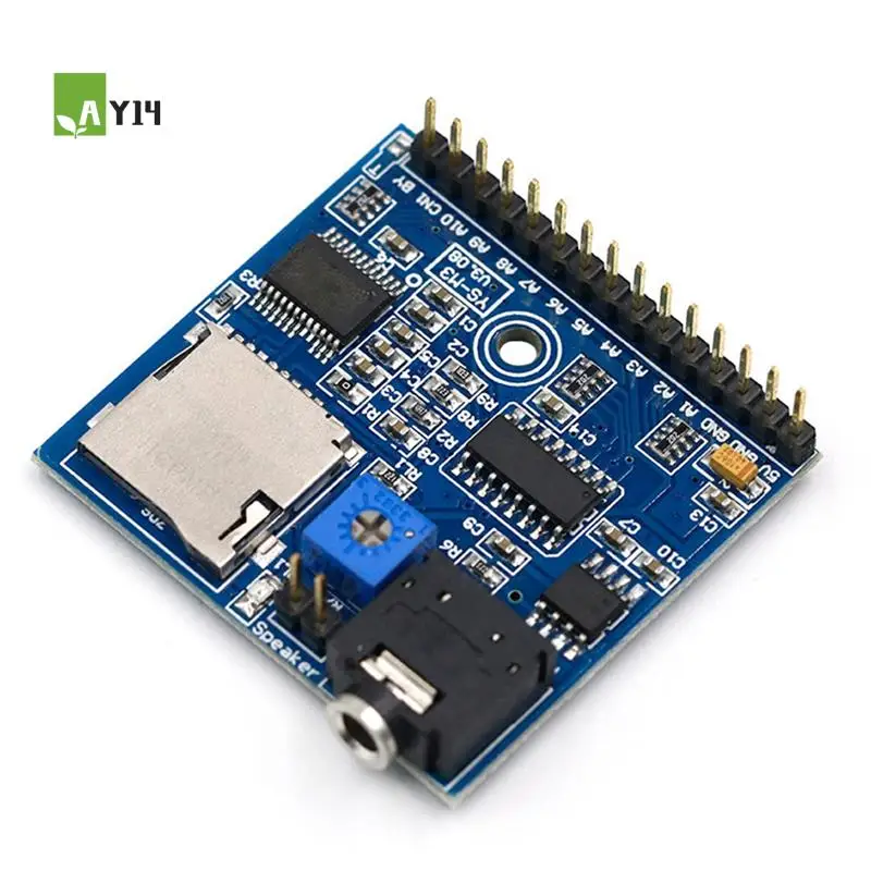 

AY14-модуль голосового воспроизведения для Arduino MP3, подсказка триггера, MCU, DIY Broadcaster, голосовой модуль MP3