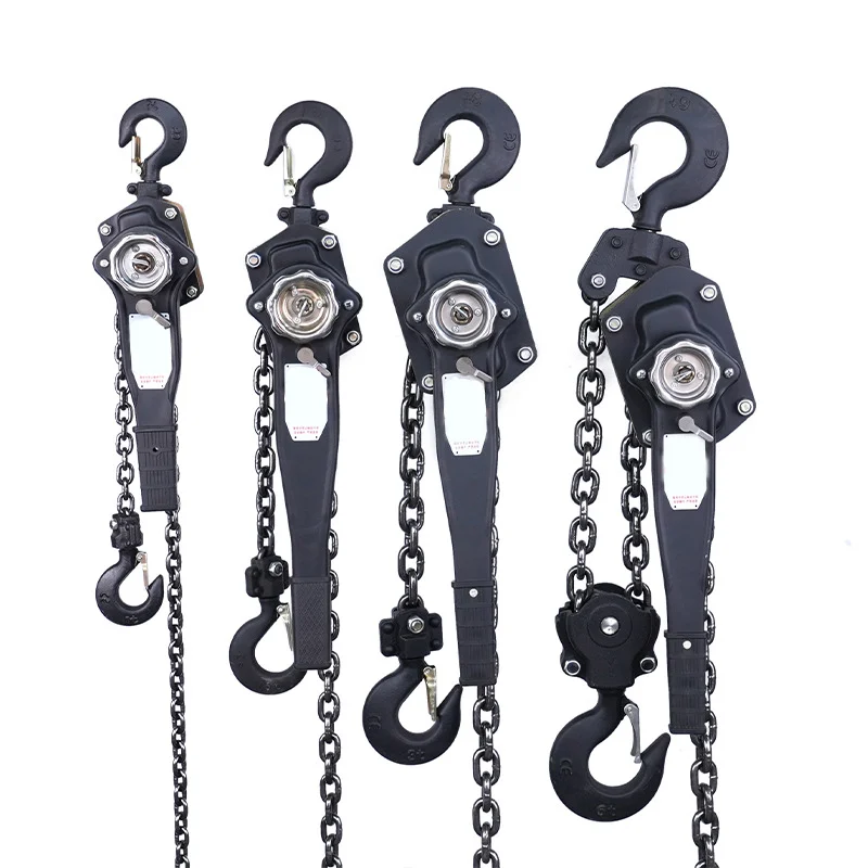 10ton 20 Ton 50 Ton 100kg Alat Pengangkat Rantai Manual dengan Tuas