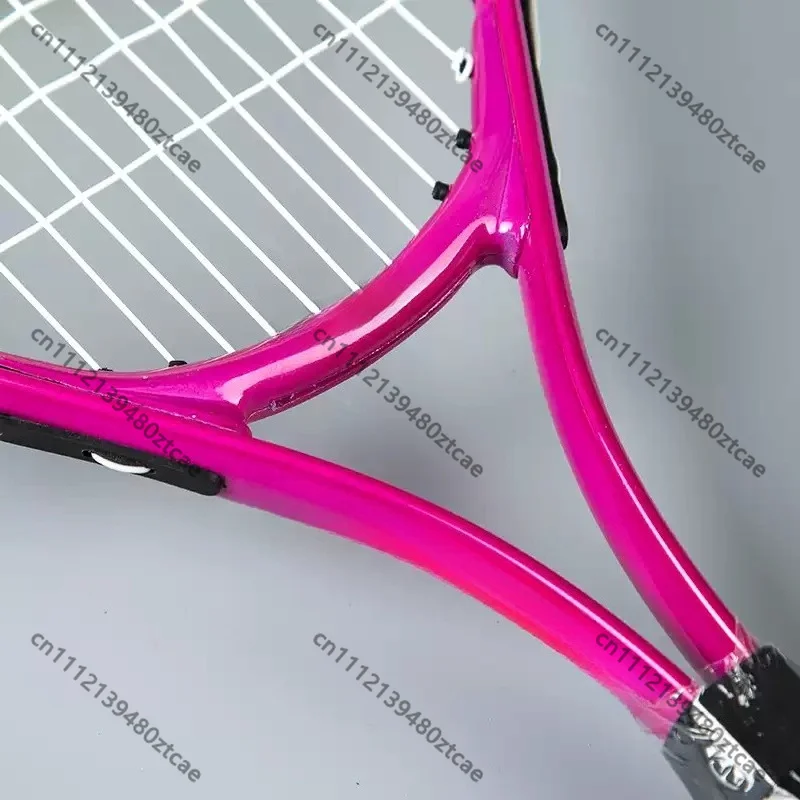 23 Inch Aluminum Kids Tennis Racket Set, Ultra Light Tennis Racquet for Junior Beginners Solo Training