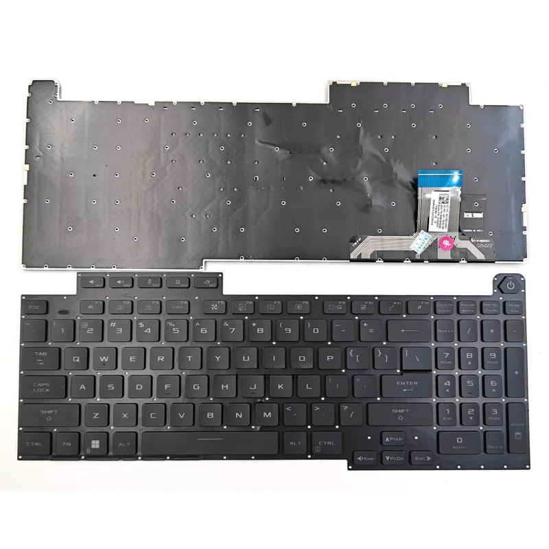 

Клавиатура США с RGB-подсветкой для Asus ROG Stirx G17 G733 G713QR G713RX G713RS G713RC 2021, Strix G Series 0KNR0-691DUS00 V202926FS1