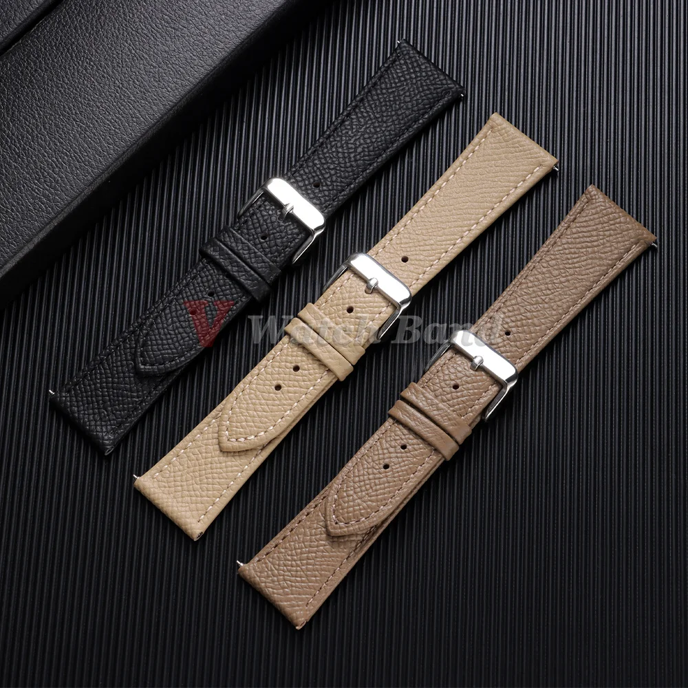 16mm 18mm 19mm 20mm 21mm 22mm Vintage Kalbsleder Uhrenarmband Schnellverschluss-Armbänder für Herren und Damen Universelle Ersatz-Armbänder – Detail 8