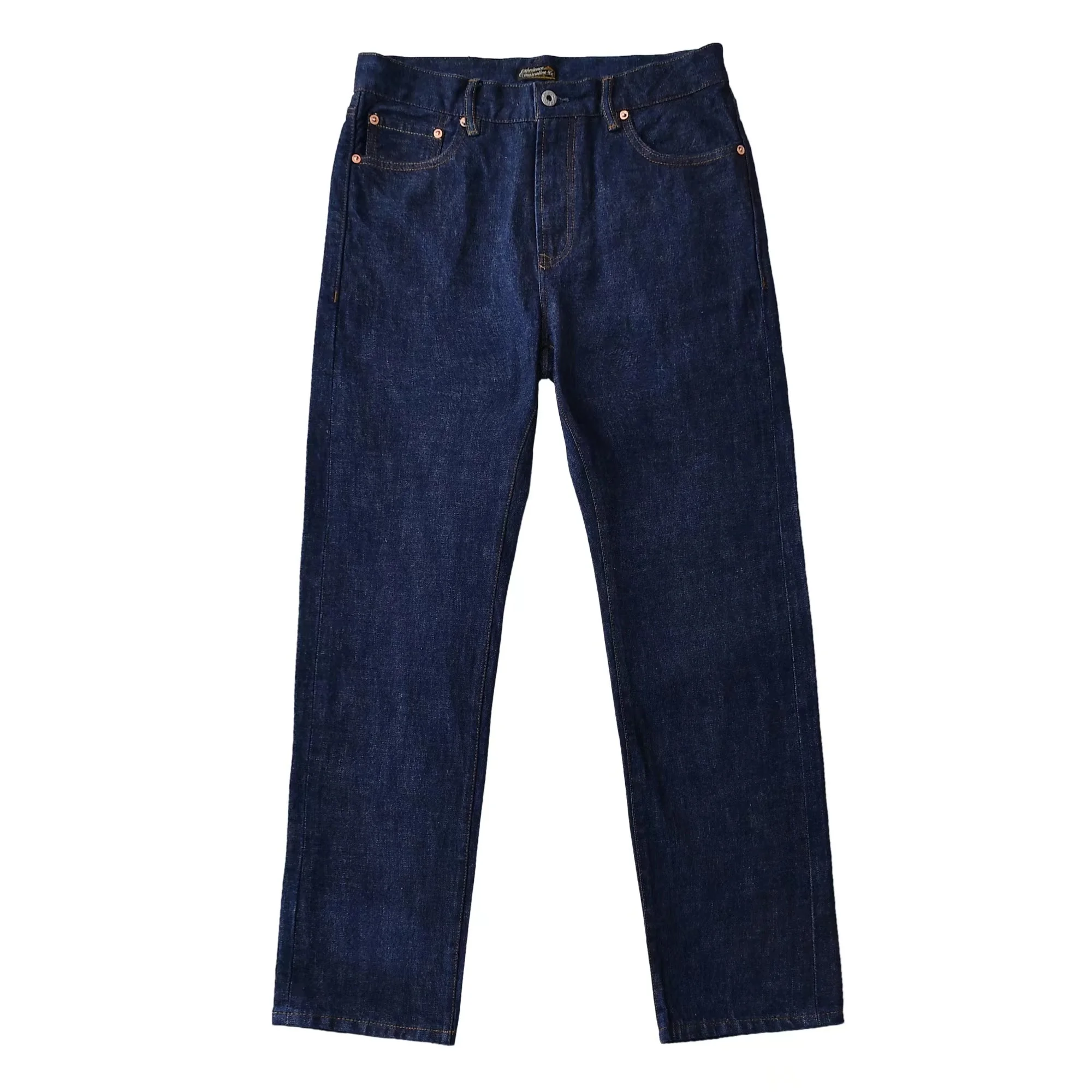 

Men's 14oz Selvedge Denim Jeans Straight Work Pants