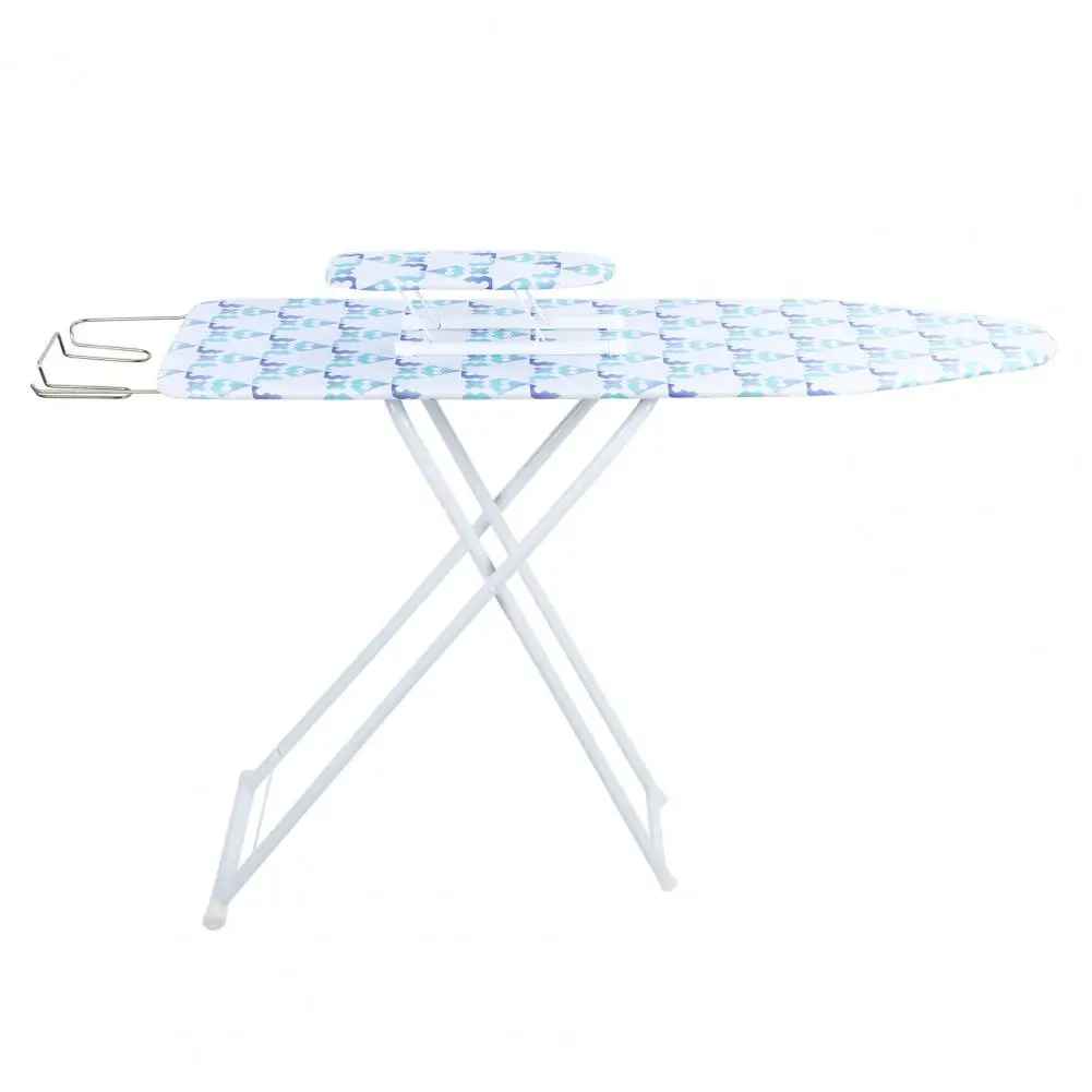 42 inch Ironing Board Full-Size Foldable Household Ironing Board Extended Ironing Board with Heat-Resistant Cover