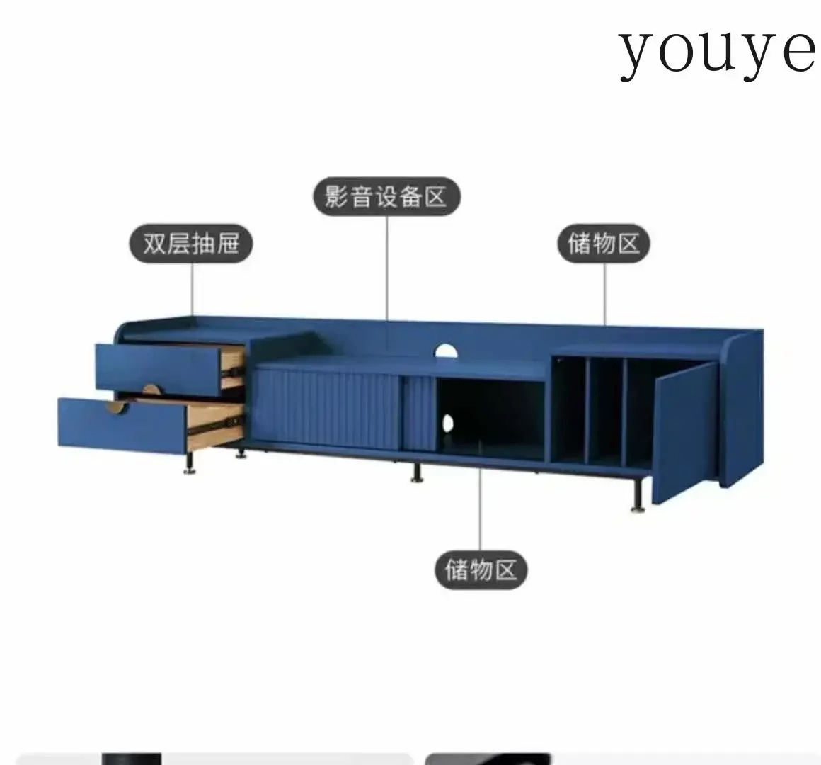 

X32 Nordic Creative TV Cabinet, Modern Minimalist Style Storage Cabinet, Light Luxury Style Italian Minimalist Side Cabinet