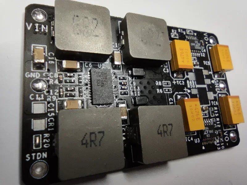 LT8582+LT3045+LT3094 Positive and Negative 12V Dual Power Output Ultra-low Noise Power Module