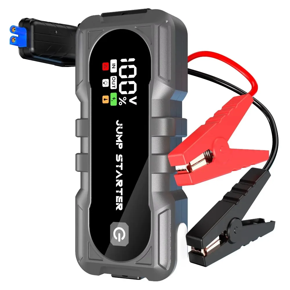 

Портативное пусковое устройство OEM/ODM с функцией Power Bank, быстрой зарядкой, LED-фонарем, для автомобилей, грузовиков и мотоциклов, пиковый ток 2500А