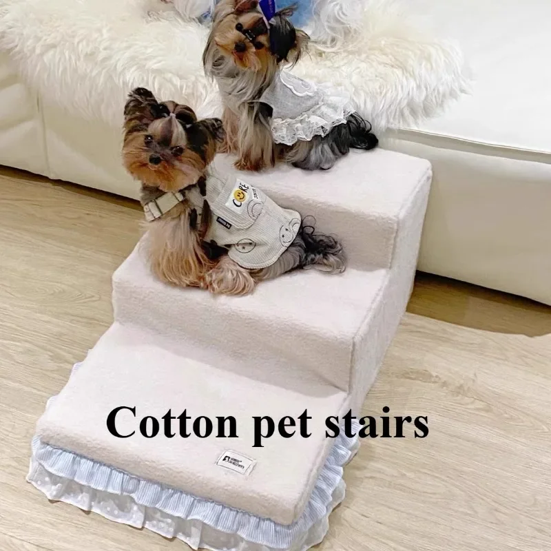 Cats and Dogs Stair Detachable and Washable Protect The Joint Patella Step Climbing Ladder Non-slip Pet Products Supplies